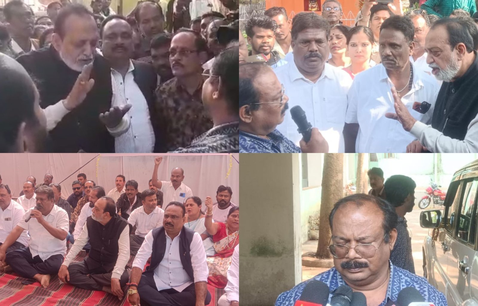 ମୁଖ୍ୟ ଯୋଗାଣ ଅଧିକାରୀଙ୍କୁ ଘେରିଲା ବିଜେଡି ଧାନ କ୍ରୟ ବିଳମ୍ବକୁ ନେଇ ଜୟପୁରରେ ଧାରଣା ଓ ବିକ୍ଷୋଭ।